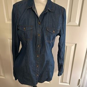 Dorothy Perkins denim blouse